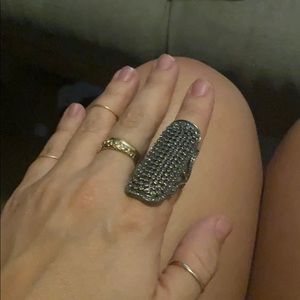 BCBG cocktail ring